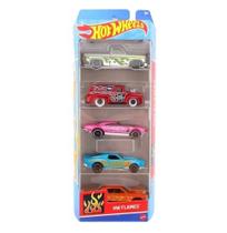Hot Wheels Pack com 5 Carrinhos HW Flames HTV47 - Mattel (41211)