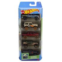 Hot Wheels Pack com 5 carrinhos HW Remote Adventures HLY74 - Mattel (40958)