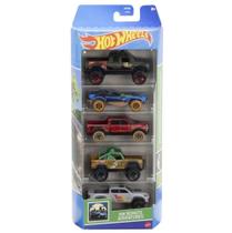 Hot Wheels Pack com 5 Carrinhos HW Remote Adventures HTV53 - Mattel (41209)