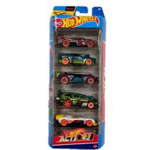 Hot Wheels Pack com 5 carrinhos - Mattel