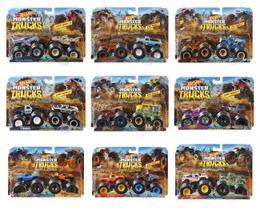 Hot Wheels Pack De 2 Carrinhos Monster Truck Surpresa Fyj64