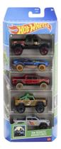 Hot Wheels Pacote 5 Carros Remote Adventures Mattel HTV53