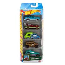 Hot Wheels Pacote 5 Veículos HW Getaways - Mattel Hot Wheels Pacote 5 Veículos HW Getaways - Mattel
