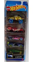 Hot Wheels Pacote Com 05 X-Raycers Hly64