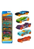 Hot wheels pacote com 5 carros escala 1:64 stunt jbj81 - mattel (43071) Hot wheels pacote com 5 carros escala 1:64 stunt jbj81 - mattel (43071)