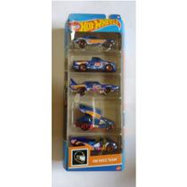 Hot wheels pacote presente com 5 carros - sortidos