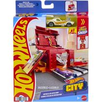 Hot Wheels Pista City Conjunto Surpresa JHL43 Mattel Cor:Oficina de Reparos