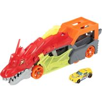 Hot Wheels Pista CITY Reboque de Dragão Hot Wheels Pista CITY Reboque de Dragão