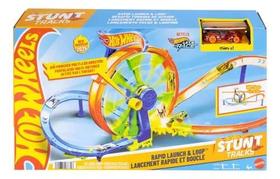 Hot Wheels Pista Desafio Turbina De Ação Veloz Looping Jbx65