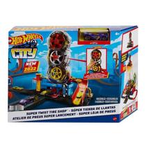 Hot Wheels Pista e Acessorio CITY Super Tire SHOP - Mattel