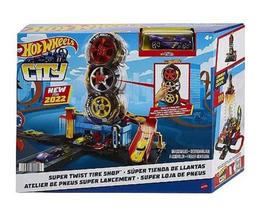 Hot Wheels Pista e Acessorio CITY Super Tire SHOP - Mattel