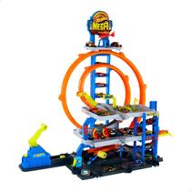 Hot Wheels Pista Garagem Mega Lopp JBM74 - Mattel Hot Wheels Pista Garagem Mega Lopp JBM74 - Mattel