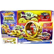 Hot Wheels Pista Monster TRUCK Arena Energia de Demoliçao Mattel HXT05 Hot Wheels Pista Monster TRUCK Arena Energia de Demoliçao Mattel HXT05
