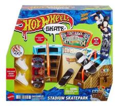 Hot Wheels Pista Skate De Dedo Tony Hawk Original Mattel