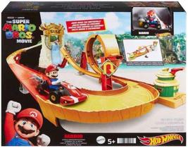 Hot Wheels Pista Super Mario Bros Filme Corrida na Selva - Mattel