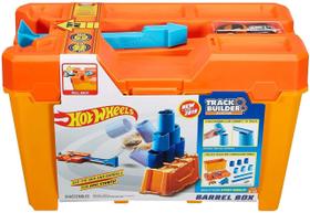 Hot Wheels Pista Track Builder Caixa De Obstáculos - Mattel