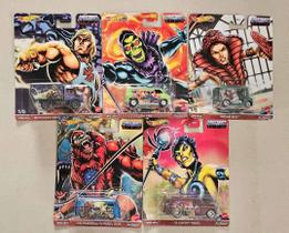 Hot Wheels Pop Culture - Masters of the Universe Set Completo (5 minis)