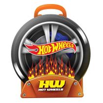 Hot Wheels Porta Carrinhos Roda - Fun Divirta-se