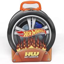 Hot Wheels Porta Carrinhos Roda Metálica Fun Toys Hot Wheels Porta Carrinhos Roda Metálica Fun Toys
