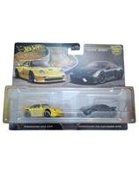 Hot Wheels Premium 2 Pack Porsche 993 Gt2 And 718 Cayman Gt4