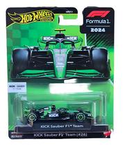 Hot Wheels Premium F1 Sauber 24 Zhou Guanyu Hot Wheels