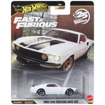 Hot Wheels Premium Mattel Velozes e Furiosos 3/5 Ford Mustang Boss 302 1969 (Mix 1 - 2026)