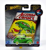 Hot wheels premium - pop culture - 2025 -action comics 1 - action sedan berline - superman