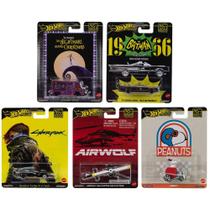 Hot Wheels Premium Pop Culture 2025 Set Com 5 Carrinhos HXD63