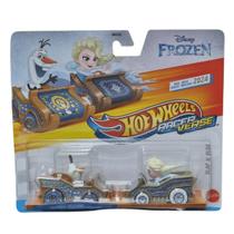 Hot Wheels RacerVerse Olaf e Elsa Disney HRT55 Mattel Hot Wheels RacerVerse Olaf e Elsa Disney HRT55 Mattel