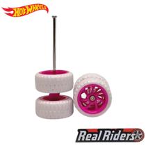 Hot Wheels Rodas Com Pneus Borracha Custom 1/64 - Mattel