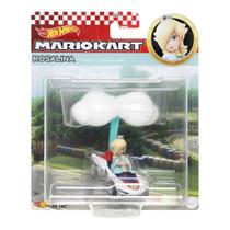 Hot Wheels Rosalina P-Wing + Cloud Glider - Mario Kart - Mattel / Hot Wheels