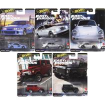 Hot Wheels - Set 5 Miniaturas - Velozes e Furiosos 2024 G - HNW46-944G