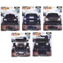 Hot Wheels - Set 5 Miniaturas - Velozes e Furiosos - Furious Fleet - GBW75N