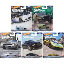Hot Wheels - Set 5 Miniaturas - Velozes e Furiosos Lote D - HNW46-944D