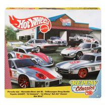 Hot Wheels Silver Zamac 80 Anos Pack com 7 Veículos Mattel JHF01