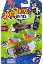 Hot Wheels Skate de Dedo c/ Tênis e Veículo 1/64 - Tony Hawk - Mattel