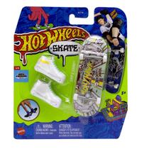 Hot Wheels Skate de Dedo c/ Tênis - Tony Hawk - Mattel