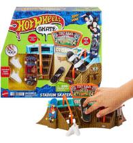 Hot Wheels Skate Rampa Pista Fingerboard Estádio Skate Park Hot Wheels Skate Rampa Pista Fingerboard Estádio Skate Park