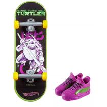 Hot Wheels Skate Shape + Tênis Licenciado (nao e Possivel Escolher Enviado de Forma Sortida) - Mattel