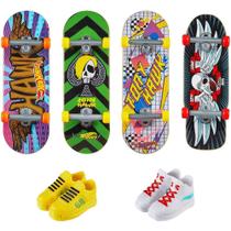 Hot Wheels Skate Skate + Tênis 4-PACK (nao e Possivel Escolher Enviado de Forma Sortida) - Mattel