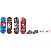 Hot Wheels Skate Skate + Tênis 4-PACK (S) - Mattel