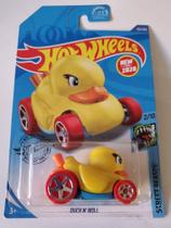 Hot Wheels Street Beasts Duck N' Roll Amarelo - Brinquedo 2020