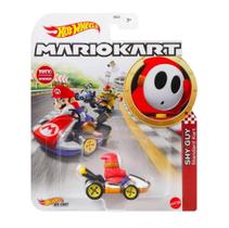 Hot Wheels Super Mario Kart Shy Guy Standar Kart GRN25 - Mattel (41168) Hot Wheels Super Mario Kart Shy Guy Standar Kart GRN25 - Mattel (41168)
