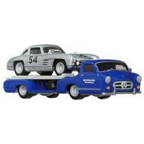 Hot wheels team transport - 70 mercedes 300 sl + '55 mercedes bens bluaus wunder