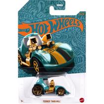 Hot Wheels - Tooned Twin Mill - Aniversário 56 Anos - Verde e Dourado - HVX08