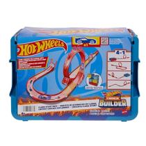 Hot wheels track builder caixa de acrobacias de fo Hot wheels track builder caixa de acrobacias de fo