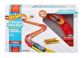 Hot Wheels Track Builder (modulado) Cj De Curvas Premium +nf