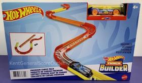 Hot Wheels Track Builder Pack Peças curvas variadas, multi