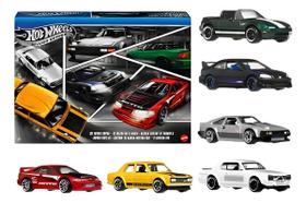 Hot Wheels Veículo Miniatura Pacote Carros Japoneses Mattel