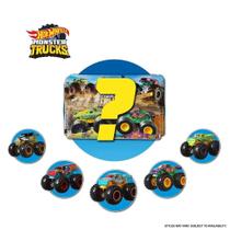 Hot Wheels Veiculo Monster Trucks 2 Unidades 1:64 - Sortido Hot Wheels Veiculo Monster Trucks 2 Unidades 1:64 - Sortido